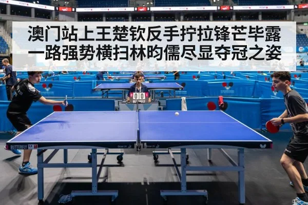 澳门站上王楚钦反手拧拉锋芒毕露一路强势横扫林昀儒尽显夺冠之姿